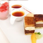 Lever son Verre - <'15/07/12撮影>デザート食べ放題 2500円 のデザート盛り合わせ