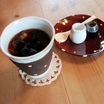 Cafe もりのおとわ - アイス珈琲 セットで300円 2015.07.