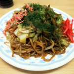 焼きそば関矢 - 太麺ソース焼きそば 550円