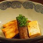 穴子とゴボウの煮物