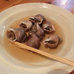 和田浜 - つぶ貝煮付８００円