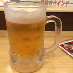 トサカトモミジ - 生ビール・450円