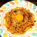 Hoshinokohiten - カルボナーラチリトマトソース スパゲッティー