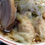 長町ラーメン - 冷やしにワンタンも良いです！！