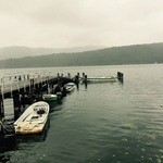 徳山鮓 - 静かな余呉湖