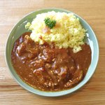 ナッシュキッチン  - 牛スジ肉のトマト煮込みカリー￥1.050＋辛口\157