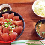 海人食堂 - 鮪漬け丼(大)