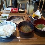 風鈴屋 - 週替わり定食　この日はサバの味噌煮