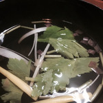 活鰻の店 つぐみ庵 - お吸い物