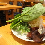 マーラータン - 2015.7 野菜盛り合わせ