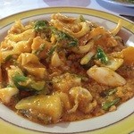 Khao Tom Kamlang Phai Nai - 料理写真:プラームックパッポンカリー