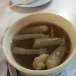 Khao Tom Kamlang Phai Nai - キヌガサタケのスープ