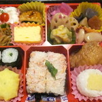 笹隠本舗 - ７月のお弁当　文月　７５６円　【　２０１５年７月　】