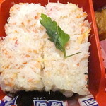 笹隠本舗 - ７月のお弁当　文月　７５６円　蟹の押しずし　【　２０１５年７月　】