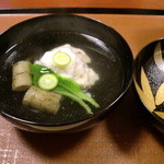 虎屋 壺中庵 - あなごの入った真丈椀