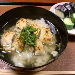 虎屋 壺中庵 - 焼きハモの茶漬け