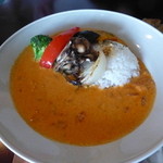 ハナツムリ - カレー、アップで