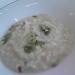 レストラン ファロ 資生堂  - 空豆とスカモルツァチーズのリゾット