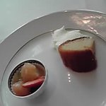 レストラン ファロ 資生堂  - サバランとフルーツサラダ