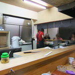 とんかつ とんき - カウンター席（２０１０年５月）