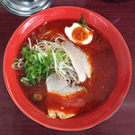 Kacchan Ramen - 激辛赤ラーメン650円