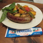 アヒルストア - ラム・ソーセージと夏野菜の煮込み1