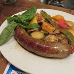 アヒルストア - ラム・ソーセージと夏野菜の煮込み2