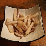 うま加 - 白イカのゲソ焼き