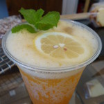 ニコリ - 今回は杏ソーダを頂きました。