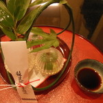 東條 - 鰆，カツオ，マコガレイ造り