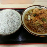 そばよし - カレー丼セット