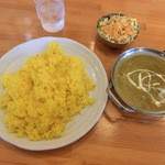 アイエヌキッチン - Aセット650円（ザクチキン）サラダ付