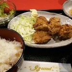 LINDA - Japanese Bar & Restaurant - - からあげ定食