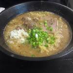 夢ノ弥 - 牛すじ炭焼きラーメン（７５０円）