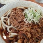 神楽坂そば - 納豆たぬきうどん