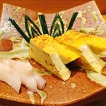 すし光 - 自家製だし巻き玉子