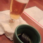 榮料理店 - ナスのお浸し