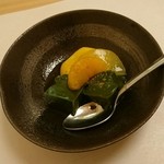 和食 温故知新 - 抹茶寒天♡南瓜白玉