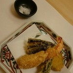 和食 温故知新 - 瓜フライ?♡ナス天麩羅♡海老アラレ揚げ