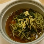 和食 温故知新 - さごしの新茶蒸し
