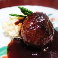 加藤牛肉店 銀座 - ハンバーグ
                