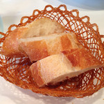 シェ・トト - バゲットおかわり自由です