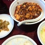 陳麻婆豆腐 東急プラザ赤坂店 - 陳麻婆豆腐セット 1080円　