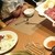 釜山道川 - 料理写真:左が通常のお肉の量、右がお肉1.5倍です。