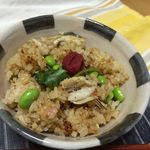 たべごと屋のらぼう - ウチノラ（アナゴと枝豆のごはん）