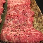 炉萬館 - 上モモ肉 塩 1265円