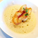 ラ・フェット ひらまつ - ランチ　前菜　ほたて貝柱