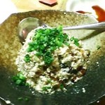 まるしげ 夢葉家 - ピータンとザーサイと白和えと。