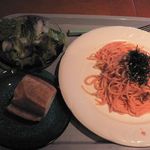 ジャパニーズトラットリアるもん - 明太子スパゲティ