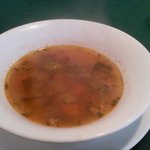 ラ・ポモドーロ - パスタセットのスープ
